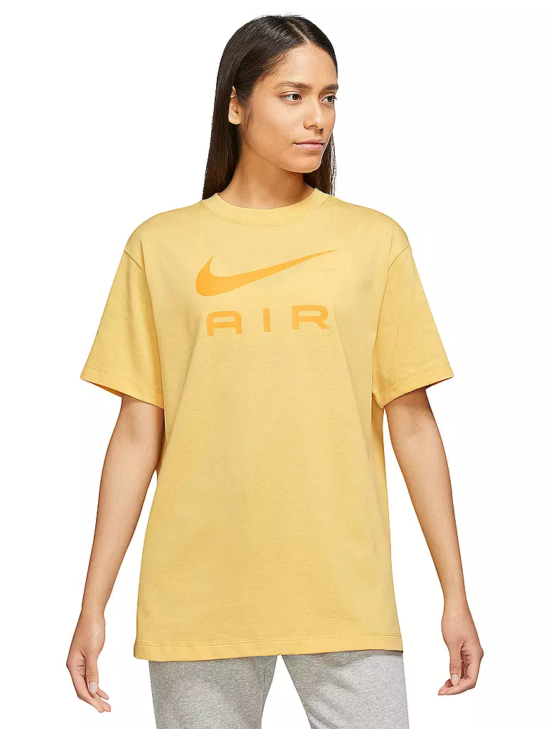 NIKE Damen T Shirt Air gelb